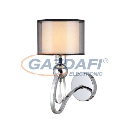   ELMARK 955MERY1W/CH "Mery" falikar, 1XE27, króm, 160x350mm, A++-E