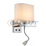   ELMARK 955MERY1WLED/CH MERY fali lámpa 1XE27 +1WLED 4000K króm