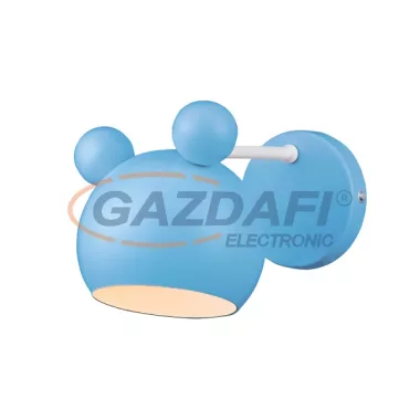 ELMARK 955MICKEY1W/B "Mickey" falikar, 1xE27, kék, 120x250x140mm, A++-E