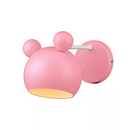 ELMARK 955MICKEY1W/P MICKEY WALL LAMP 1XE27 PINK