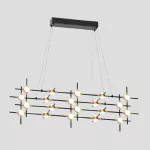   ELMARK 955MODULAR4830PGD MODULÁRIS LED LÁMPA 48W 3000K, FEKETE + ARANY