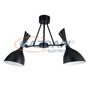 ELMARK 955MORGAN2/BL MORGAN csillár 2xE14 fekete IP20 230V