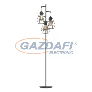 ELMARK 955NICOL3/BL NICOL állólámpa 3XE27 matt fekete