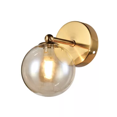 ELMARK 955OLENA1W/GD OLENA FALI LÁMPA 1xG9 ARANY IP20 230V