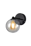 ELMARK 955OLENA1W/BL OLENA FALI LÁMPA 1XG9 FEKETE