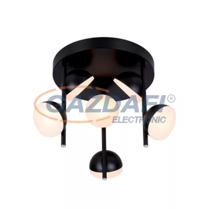   ELMARK 955OLIVIA42 "Olivia" csillár, LED SMD2835, 42W, 3000K, 3150lm, fekete, 430x300mm, A++-A