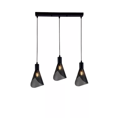ELMARK 955PARIS3P/BL PARIS FÜGGESZTÉK 3XE14 FEKETE
