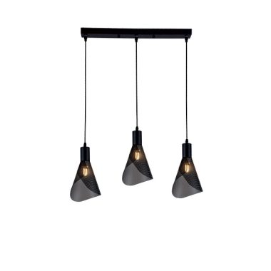 ELMARK 955PARIS3P/BL PARIS FÜGGESZTÉK 3XE14 FEKETE