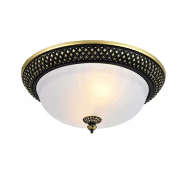 ELMARK 955PETRA3M/BL PETRA M MENNYEZETI LÁMPA 2XE27 380mm FEKETE