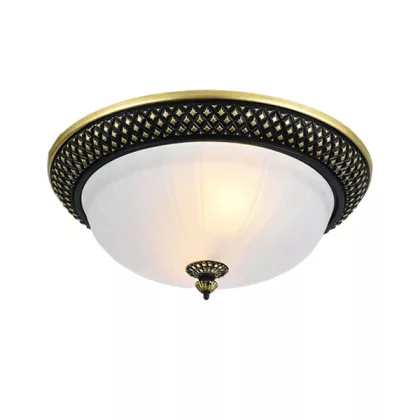   ELMARK 955PETRA3M/BL PETRA M MENNYEZETI LÁMPA 2XE27 380mm FEKETE