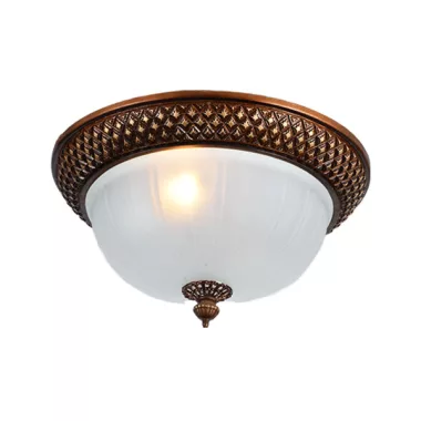 ELMARK 955PETRA3M/BR PETRA M MENNYEZETI LÁMPA 2XE27 380mm BRONZ