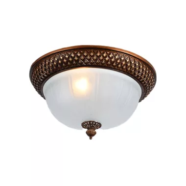 ELMARK 955PETRA3S/BR PETRA S MENNYEZETI LÁMPA 2XE27 320mm BRONZ