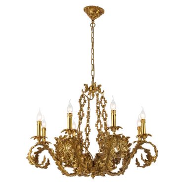 ELMARK 955PHILIP8 PHILIP csillár 8XE14 sárgaréz