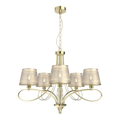 ELMARK 955REBECCA5 REBECCA csillár 5XE14 arany