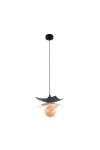 ELMARK 955ROBBY1/BL ROBBY FÜGGESZTÉK 1ХЕ27 FEKETE/FEHÉR