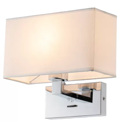 ELMARK 955ROSA1CH ROSA FALI lámpa 1XE27, KRÓM