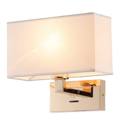 ELMARK 955ROSA1FGR ROSA FALI LÁMPA 1XE27, FRANCIÁS ARANY