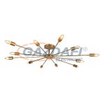   ELMARK 955ROXIE12/GD ROXI MENNYEZETI LÁMPA 12xE27 ARANY IP20 230V
