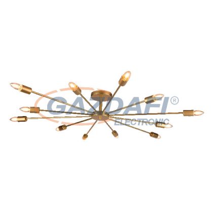 ELMARK 955ROXIE12/GD ROXI mennyezeti lámpa 12xE27 arany IP20 230V