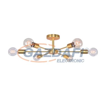   ELMARK 955ROXIE6/GD ROXI MENNYEZETI LÁMPA 6xE27 ARANY IP20 230V