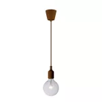   ELMARK 955SAILOR16/BR SAILOR-16 függeszték szilikon 1xE27 barna IP20 230V