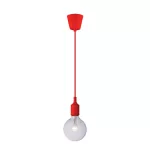   ELMARK 955SAILOR16/R SAILOR-16 függeszték szilikon 1xE27 piros IP20 230V