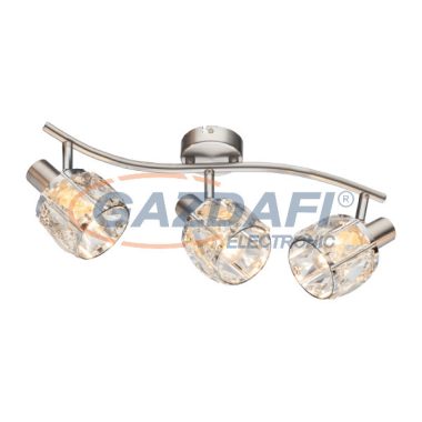 ELMARK 955SHEEN3/SN SHEEN spot lámpa 3XE14 szatén nikkel