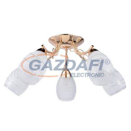   ELMARK 955SIA5 "Sia" csillár, 5xE14, arany, 500x300mm, A++-E