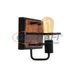 ELMARK 955SILVIA1W/BL SILVIA FALIKAR 1XE27 MATT FEKETE/FA