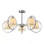 ELMARK 955SOPHIA5 SOPHIA csillár 5XE14 króm/krém