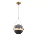   ELMARK 955SPLENDOR930BSG SPLENDOR LED PENDANT 9W 3000K, BRONZ + FÜSTÖS SZÜRKE