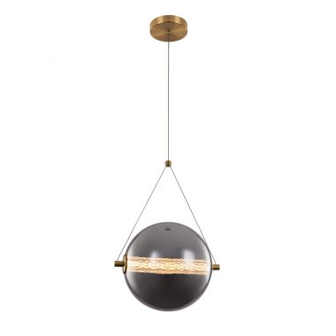 ELMARK 955SPLENDOR930BSG SPLENDOR LED PENDANT 9W 3000K, BRONZ + FÜSTÖS SZÜRKE