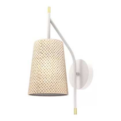 ELMARK 955THERA1W/WH THERA FALI LÁMPA 1XE14 FEHÉR/KRÓM
