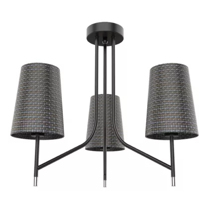 ELMARK 955THERA3/BL THERA CSILLÁR 3XE14 FEKETE/KRÓM