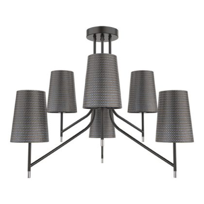 ELMARK 955THERA6/BL THERA mennyezeti lámpa 6XE14 FEKETE