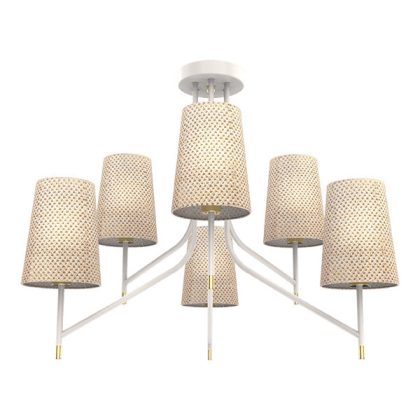 ELMARK 955THERA6/WH THERA mennyezeti lámpa 6XE14 FEHÉR