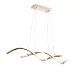   ELMARK 955TINA2830FGD TINA LED FÜGGLIGHT 28W 3000K, FRANCIA ARANY