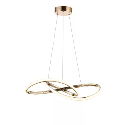   ELMARK 955TINA3330FGD TINA LED FÜGGESZTETT LÁMPA 33W 3000K, FRANCIA ARANY