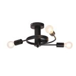 ELMARK 955TWIST3/BL TWIST SPOT 3xE27 fekete IP20 230V