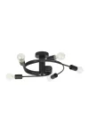 ELMARK 955TWIST5/BL TWIST SPOT 5xE27 fekete IP20 230V
