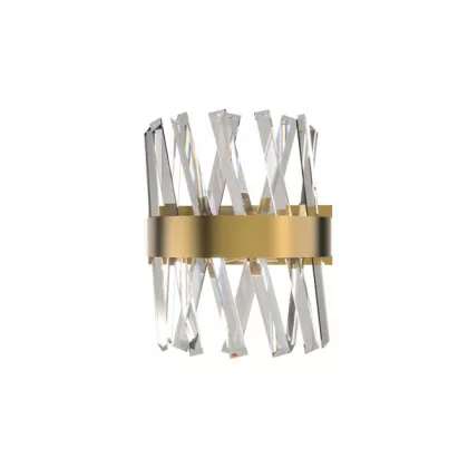   ELMARK 955WILLIAMLUX2 WILLIAM FALI LÁMPA 2xE14 ARANY/PEZSGŐ