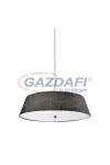 ELMARK 955YVONNE1L/BL YVONNE függeszték 1xE27 Ø500 fekete IP20 230V