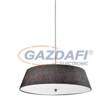 ELMARK 955YVONNE1L/BL YVONNE függeszték 1xE27 Ø500 fekete IP20 230V