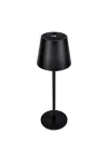 ELMARK 955ZARA1TL/BL ZARA DIMMERELHET ASZTALI LÁMPA 3W AKKUMULÁTORRAL IP44, Feketében