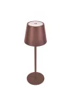 ELMARK 955ZARA1TL/CO ZARA DIMMABLE ASZTALI LÁMPA 3W ELEMMEL. IP44, RÉZ