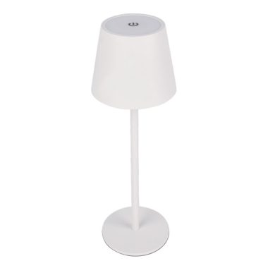 ELMARK 955ZARA1TL/WH ZARA DIMMABLE ASZTALI LÁMPA 3W AKKUMULÁTORRAL IP44, FEHÉR