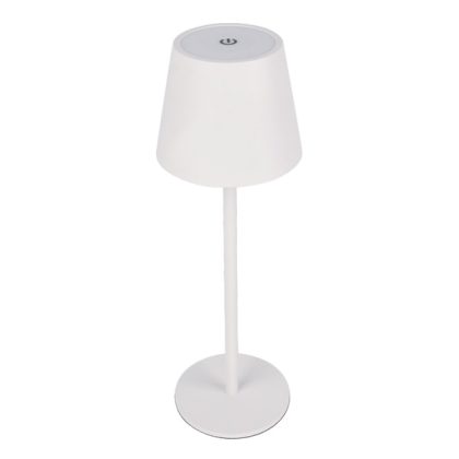   ELMARK 955ZARA1TL/WH ZARA DIMMABLE ASZTALI LÁMPA 3W AKKUMULÁTORRAL IP44, FEHÉR