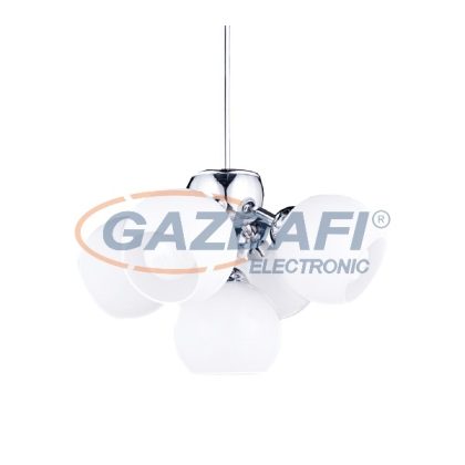   ELMARK 956395WH "Caprice" csillár, 5xE27, fehér, d=450mm, A++-E