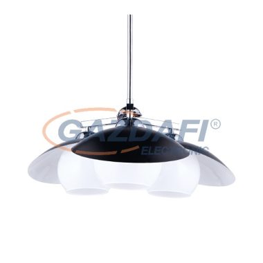 ELMARK 956633BL "Sentor" csillár, 3xE27, fekete, A++-E