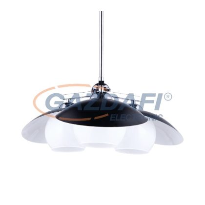   ELMARK 956633BL "Sentor" csillár, 3xE27, fekete, A++-E